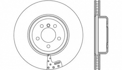 OPEN PARTS bdr276720 -  Тормозной диск
